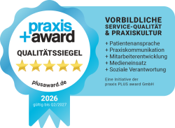 Auszeichnung Praxis+Award 2026-2027